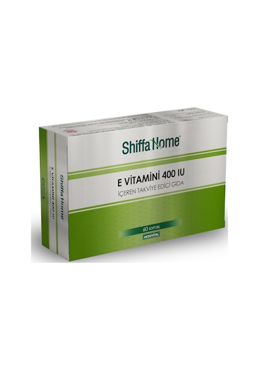 E Vitamini 400 Iu 700 Mg X 60 Sgel
