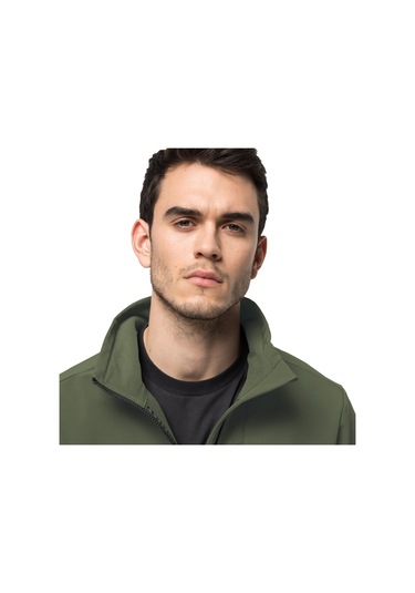 Jack Wolfskin Whirlwind Erkek Softshell Ceket Haki