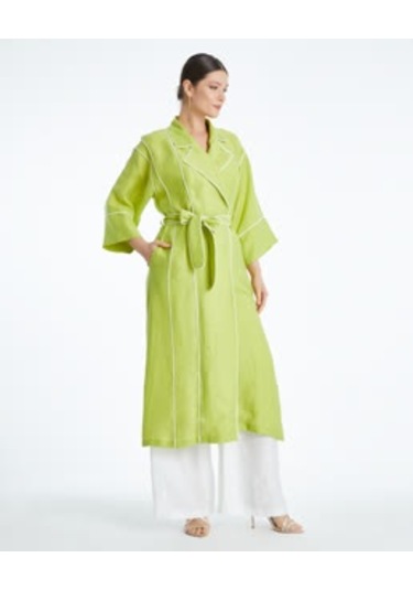 Kadın Biyeli Kap - Bağlama Kemer Detaylı - Modern Ve Şık - Günlük Ve Özel Günlerde Kullanım İçin Kap Fıstık Yeşil Kadın Biyeli Kap - Bağlama Kemer Detaylı - Modern Ve Şık - Günlük Ve Özel Günlerde Kullanım İçin Kap Fıstık Yeşil