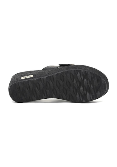 Voga 2021 Dolgu Topuk Comfort Casual Kadın Terliği