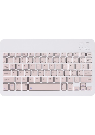 Monyee 10 İnç Şarj Edilebilir Bluetooth Klavye Ve Fare Seti, 78 Tuşlu, 3 Dpı Ayarlı, Çoklu Sistem Uyumlu, Pembe Diğer