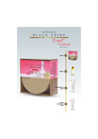 Black Shine Bs Kolajen Katkılı Doğal Sabun 100 G