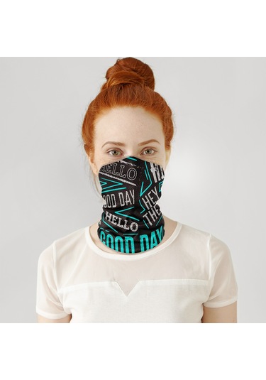 Daırb0096 - Çok Amaçlı Bandana Motosiklet Boyunluk Balaklava Outdoor Yüz Maskesi Kayak Maskesi Çok Renkli