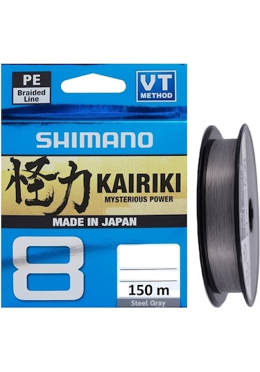 Yeni Shimano Kairiki 8 Kat Steel Gray 150 Mt Ip Misina