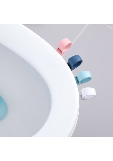 Tongxida Bosphorusboutique Yaratıcı Tuvalet Tuvalet Sones Önleyici Kir Kapağı Kaldırma Halka Aksesuarları Adet 10 Diğer