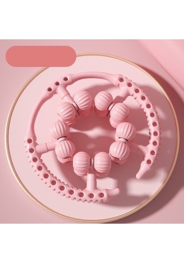 Besthome1 25-80cm Uyumlu Kol Bacak Selülit Önleyici Ayarlanabilir K Altın Masaj Silindiri Kas Rahatlatma Altın