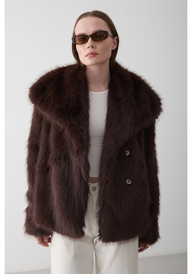 Kahverengi Britney Kürk - 8900 Kahverengi