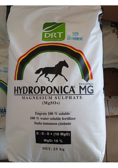 Magnezyum Sülfat-Hydroponica (25 KG) - Epsom Tuzu - Ingiliz Tuzu