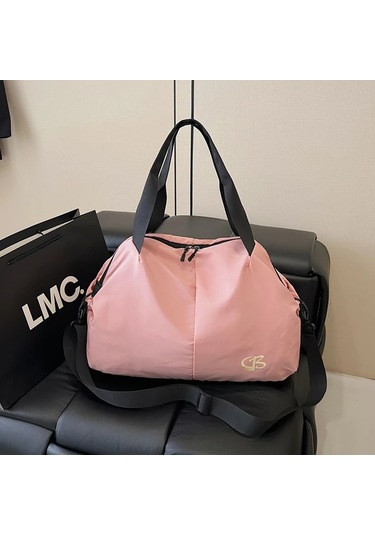 Fochsia Mor Spor Çantası: Büyük Kapasiteli Nemli/kuru Bölmeli Hafif Tote Mor