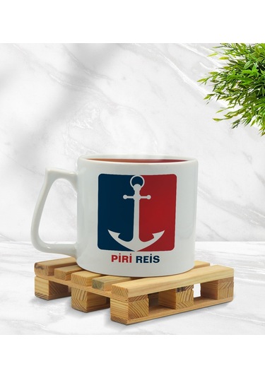 Bk Gift Kişiye Özel Tekne Marin Ve Denizcilik Tasarımlı Middle Kupa-4, Arkadaşa Hediye Kobitmeyencom33422 Bk Gift