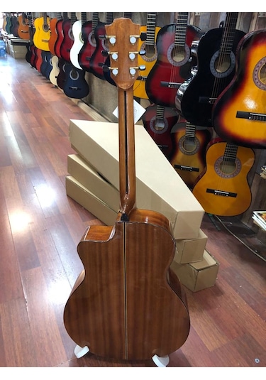 Champes Md-4108Ceq Üst Kalite Elektro Akustik Gitar-Şekilli Kasa