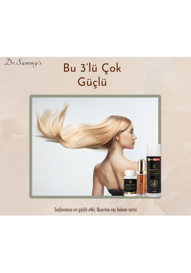 Dr.sammy's Quarine Saç,tırnak,cilt,vücut Vitamini Bitkisel Tablet Kök Hücre,ginseng,keratin,biotin,multivitamin