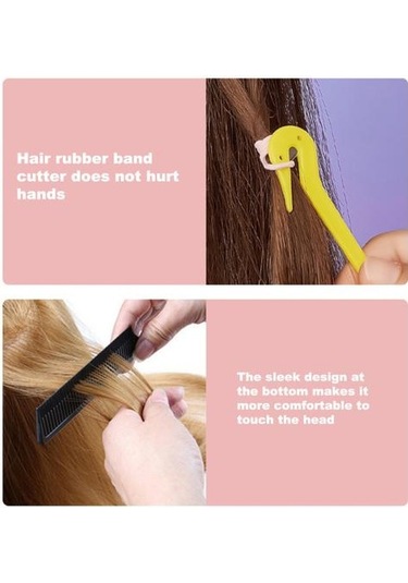 1 Takım Saç Örgü Aracı Katı Klipler Tarak Saç Disk Çizilmez Çekme Pimleri Kadın İçin Set