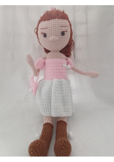 Amigurumi Pembe Kız Bebek
