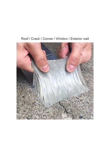 Pazly Yeni Butil Lastik Bant 1/3/5 M Su Geçirmez Çatı Onarımı Yüksek Sıcaklık