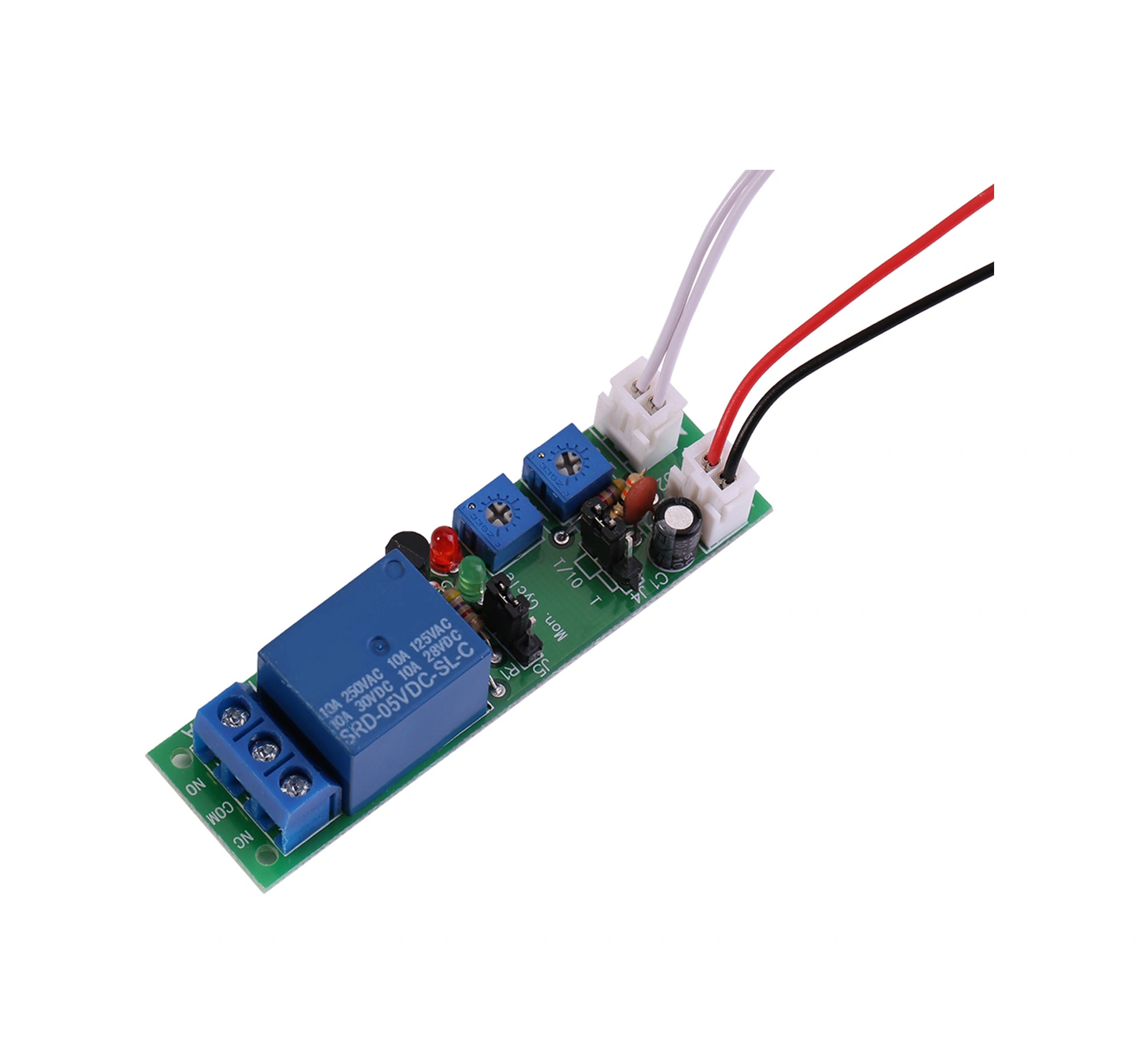 Tenfowee 24v Dc Çift Ayarlanabilir Döngüsel Zamanlayıcı Röle Modülü 0-30 Dakika Açma-kapama Aralığı