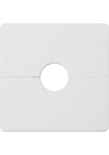 Sones Kare Delik Dekorasyon Kapağı Duvar Deliği Tıkacı, Stil: 2.2cm Delik Beyaz