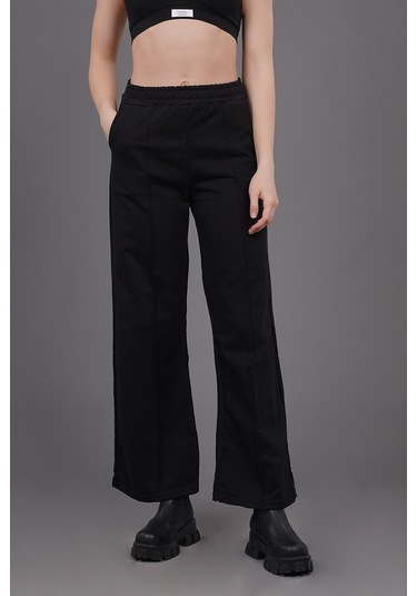 Gabria Kadın Gabria Ön Dikişli Eşofmanaltı Siyah