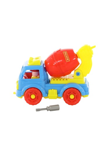 Polesie 72993 Tasarımcı Ulaşım Otomobil Mikser 26 Parça