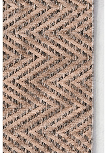Sierra Halı Jüt Hasır Görünümlü Modern Kilim Ve Yolluk, İnce Bukle Dokuma Bej