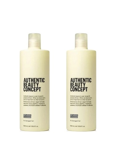 Authentic Beauty Concept Replenish Şampuan 2 x 1 L + Pompa