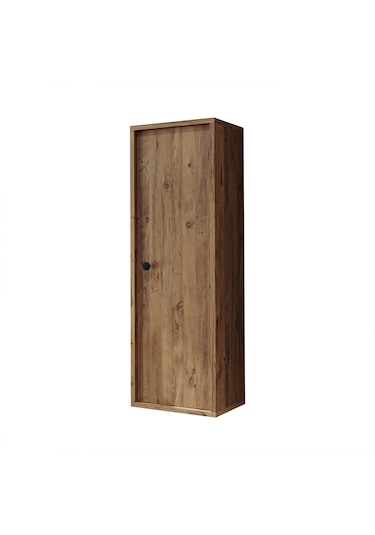 Banyo Dolabı Mat Mdf 110 X 35 Cm Banyo Boy Dolabı Atlantik Atlantik Çam