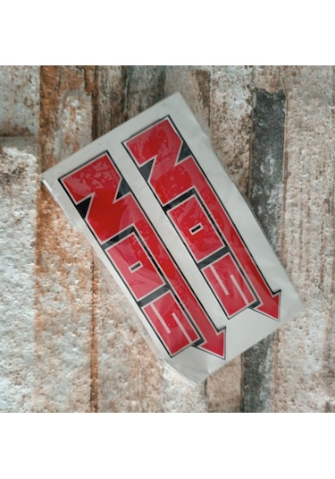 Sticker Noss Kırmızı