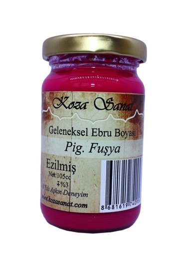 Ezilmiş Ebru Boyası Pigmet Fuşya 105Ml