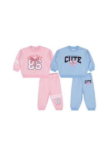 Civil Baby Cute Baskılı 2'li Set 6-18 Ay Takım - Standart
