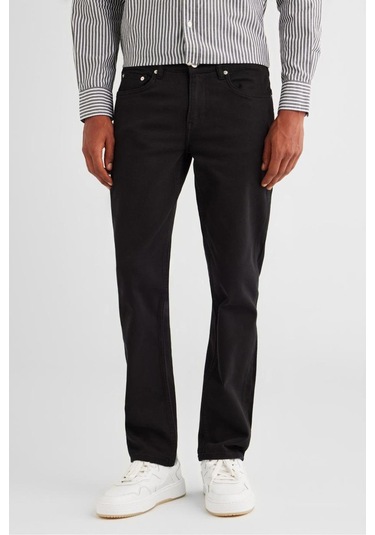 Gant Erkek Regular Fit Pantolon - Siyah-10713 Black