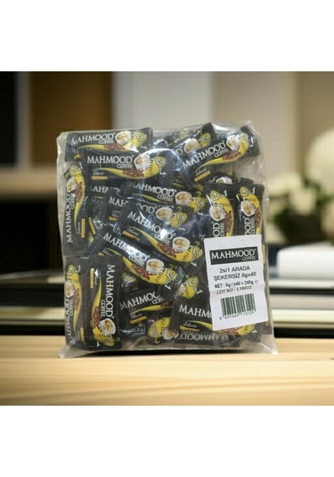 Mahmood Coffe 2si1 Arada 6 Gr 40 Adet Ve Ammar Bitter Çikolata 7 Gr 60 Adet 2 Li Set