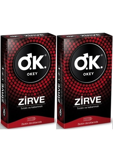 Okey Zirve Prezervatif 2 x 10'lu
