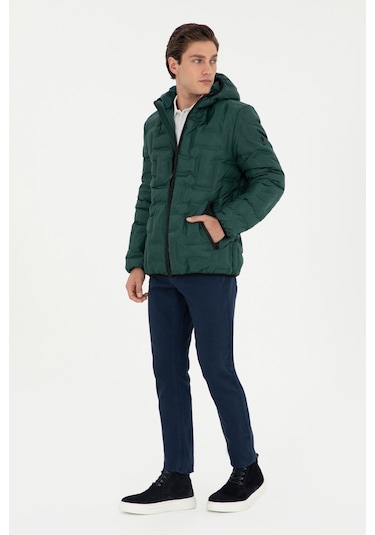 U.s. Polo Assn. Erkek Koyu Yeşil Mont 50292895-vr079 KOYU YEŞİL Koyu Yeşil