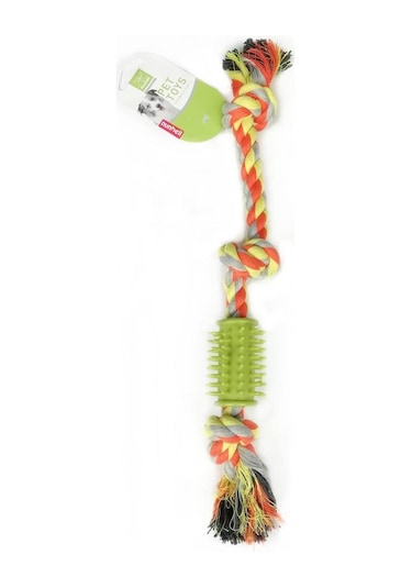 Nunbell Diş Kaşıma Düğümlü Diş İpi Köpek Oyuncağı 37 CM