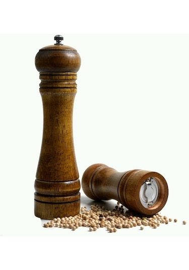 Cbtx Klasik Ahşap Baharat Değirmeni