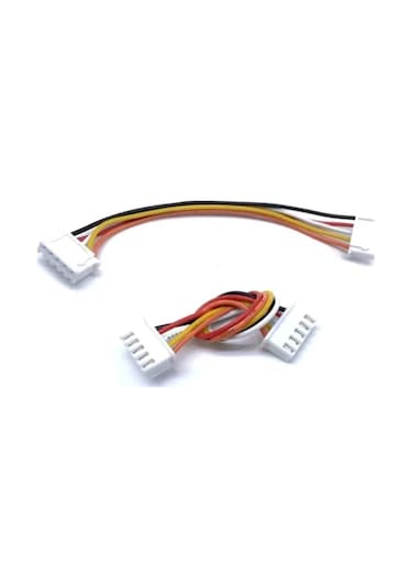 2,54mm Jst Xh 6 Pin Çift Taraflı Kablolu Konnektör 20cm 10 Adet