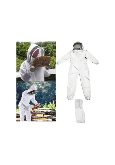Suntek Arı Koruma Elbisesi Koruyucu Ekipman Arıcı Kostümü L