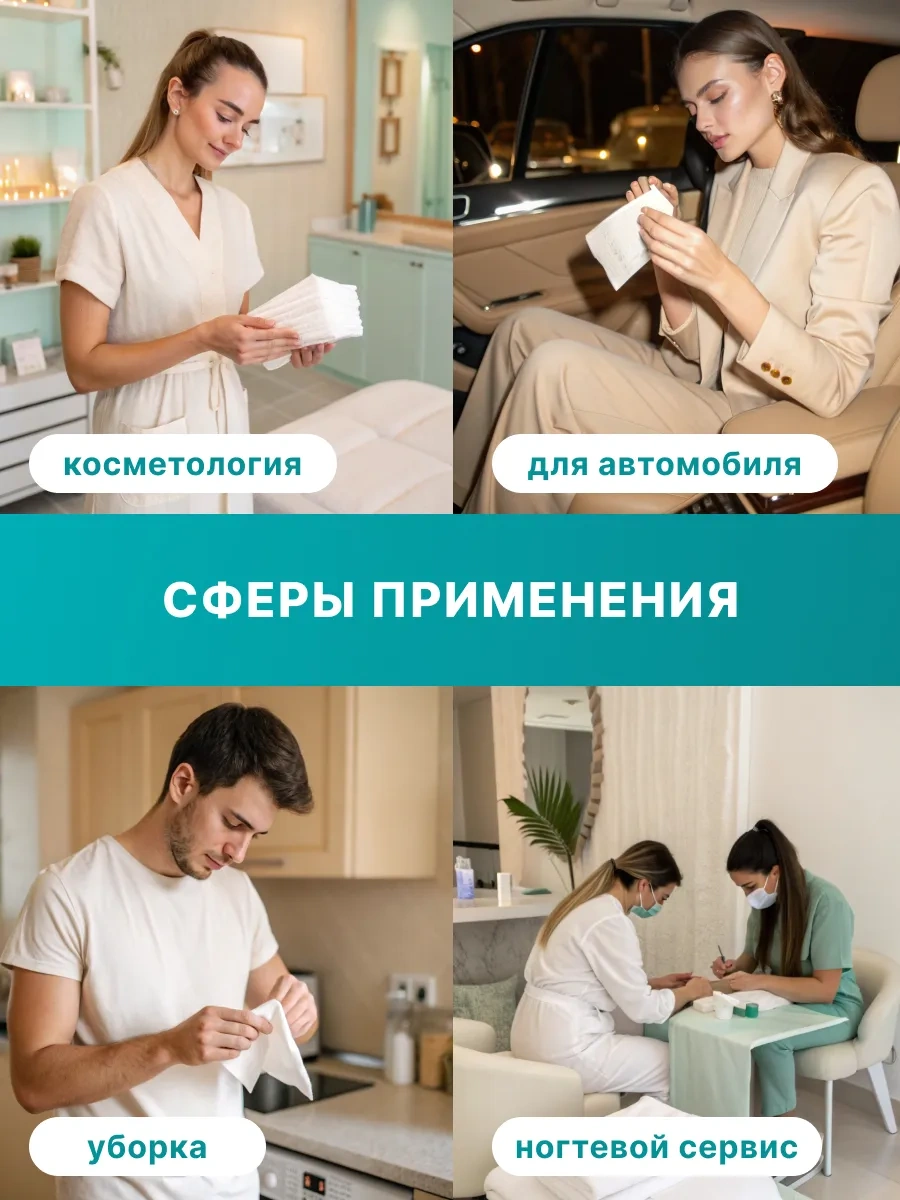 Cistov'e Cotto Pamuklu Tek Kullanımlık Mendiller 20x20 100 Adet 152695610