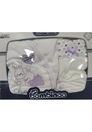 Bambinoo Lila 5li Hastane Çıkışı Pamuklu Lila