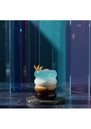 Borosilikat Bardak Bubble Cup Şeffaf
