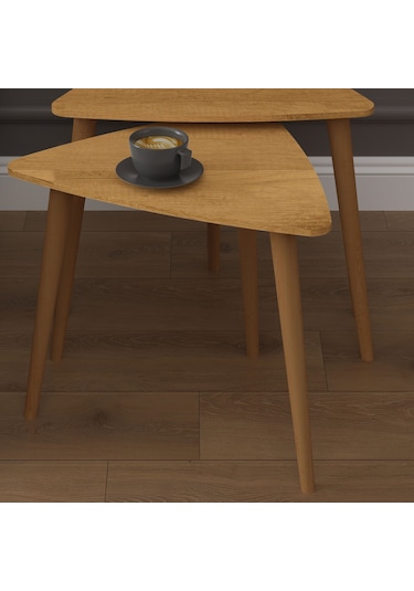 3 Lü Üçgen Zigon Sehpa Ahşap Ayaklı-sehpa02-petra