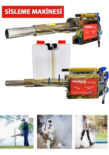 Rowermax Fleibig GS-2000 Benzinli Termal Ulv Zirai Don Duman İlaçlama Sisleme Makinesi