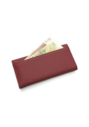 Bordeaux Cüzdan & Kartlık Kadın Diğer 2801 Roncato Flother Skın Wallet Bordeaux Bordo