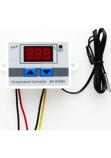 Xh-W3001 220V Ac Dijital Termostat Akvaryum Kuluçka Modül, Sensör
