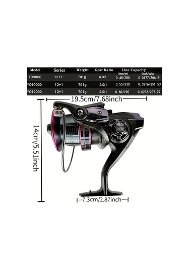 Motion003 Büyük Boy Balıkçılık Makarası 9000 12000 Tip 10000 Metal Makara 30kg Sürükleme 4 0 1 Dişli Oranı Pürüzsüz Döküm Naylon Gövde Tatlı Ve Tuzlu Su İçin