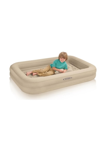 Vardem Intex 66810 Çocuk Seyahat Şişme Yatak Seti + Pompa