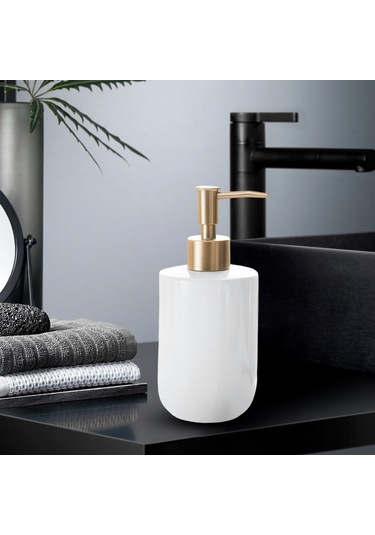 Homyl Doldurulabilir Pompa Şişeleri Tezgah 7.8cmx18cm-beyaz Beyaz Diğer