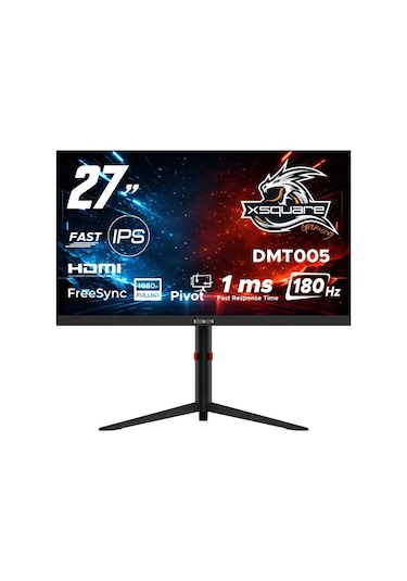Dexim 27'' 180hz 1ms Hdmı+dp Freesync Adaptive Sync Full Hd Fast Ips Pivot Gaming Monitör - Dmt005