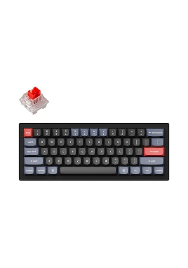 Keychron V4-B1 QMK Custom K Pro Red Switch RGB HotSwap Mekanik Klavye