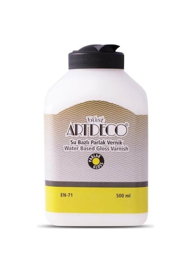Artdeco Su Bazlı Parlak Vernik 500 Ml